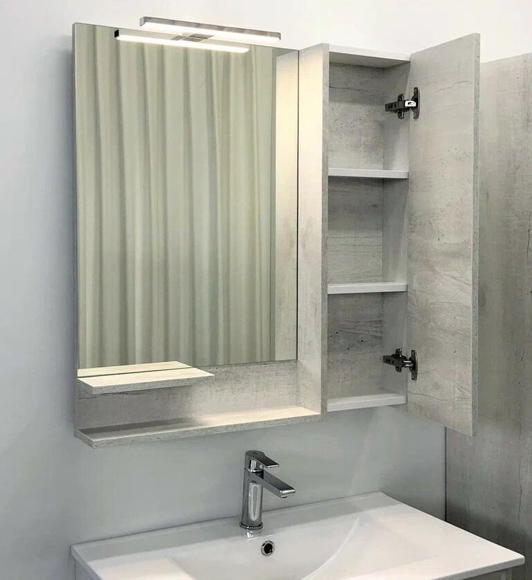 Фото Зеркало-шкаф для ванны Comforty Верона 75 