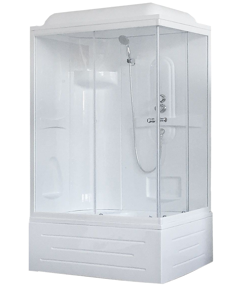картинка Душевая кабина Royal Bath RB 8100BP1-T левая 100x80x217