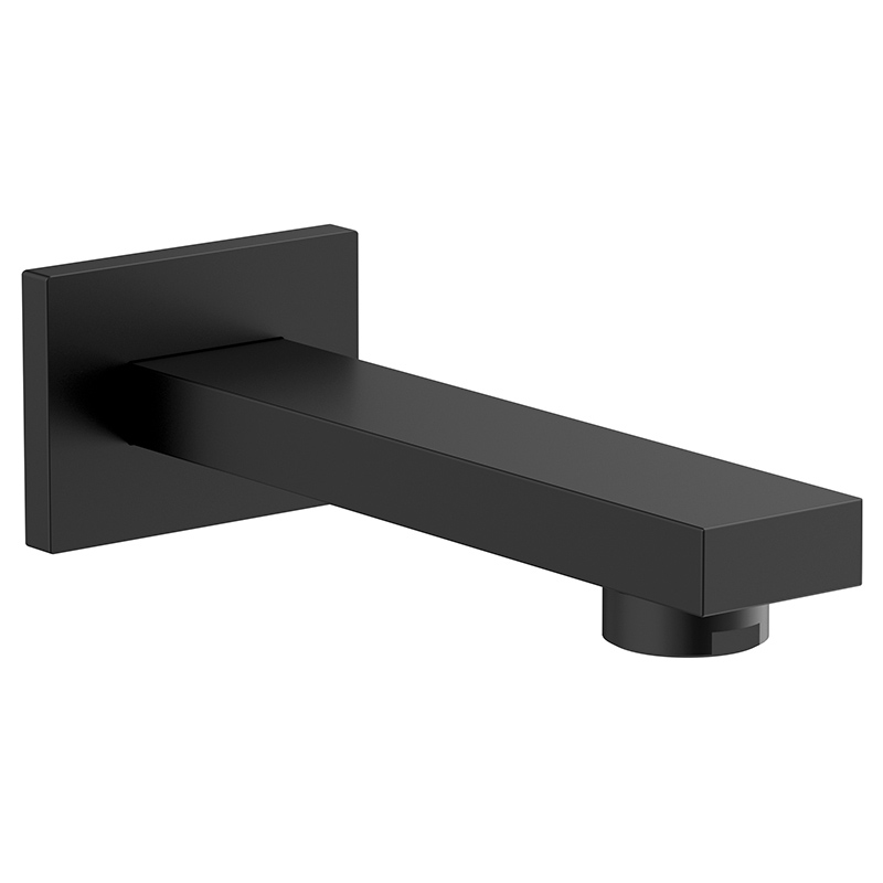 картинка Излив для ванны AVS Cube черный матовый