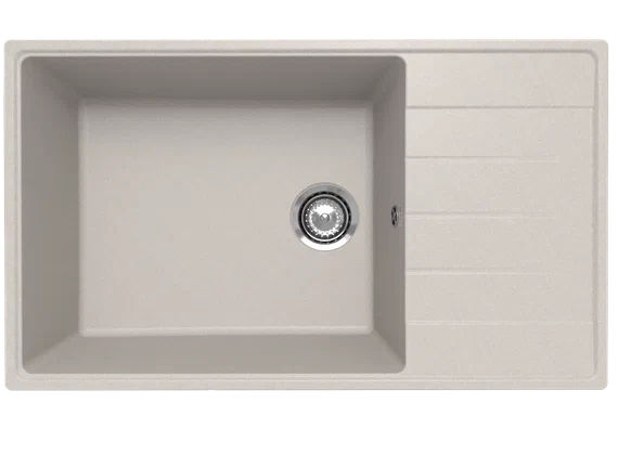 Мойка ULGRAN QUARTZ PRIMA 860 , песок,бетон, космос,жасмин,трюфель, платина,асфальт, уголь, лен