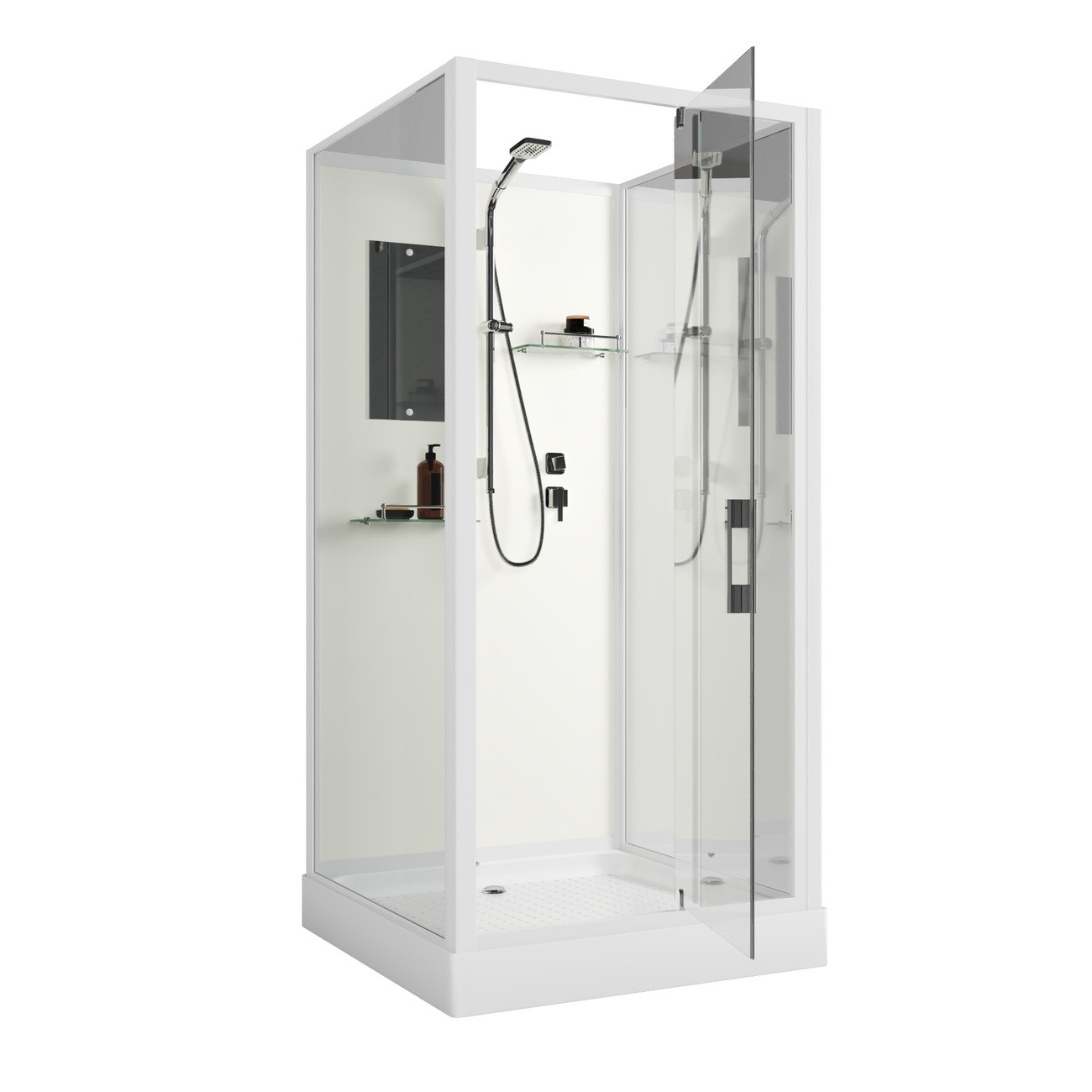 Душевая кабина Niagara Standart ST90/15Q/BK  90 x 90 cm.