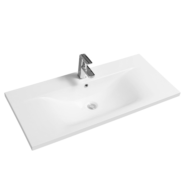 Раковина мебельная AVS Вариант 101x46 белая