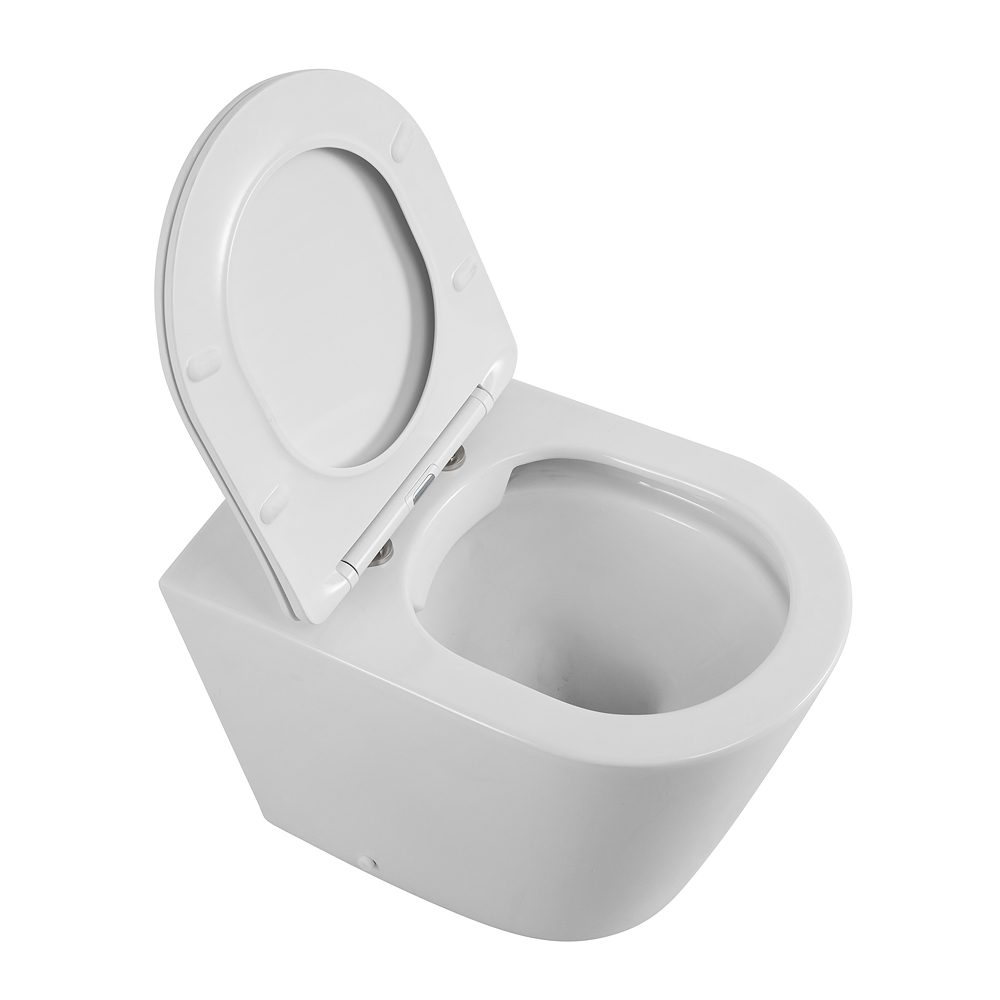 картинка Унитаз приставной Belbagno FLAY-R безободковый с микролифтом