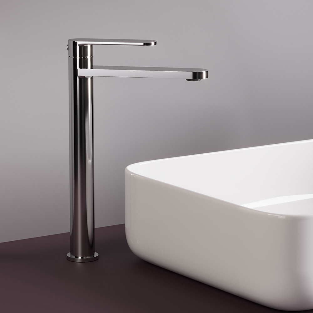 картинка Смеситель для раковины AVS Beauty высокий, хром