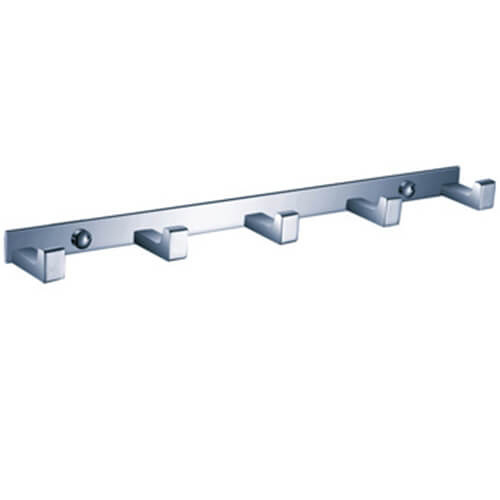 картинка Планка с пятью крючками AVS ROOK хром