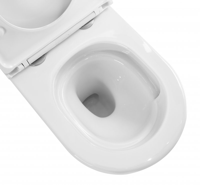 картинка Унитаз Belbagno COMPATTO подвесной, с крышкой