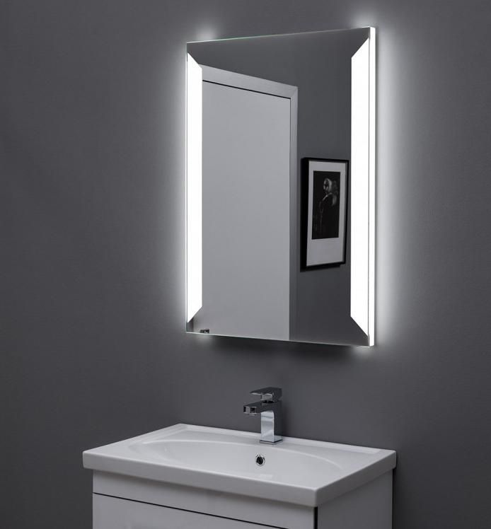 Зеркало Сорренто с LED подсветкой от 60 до 120 cm.