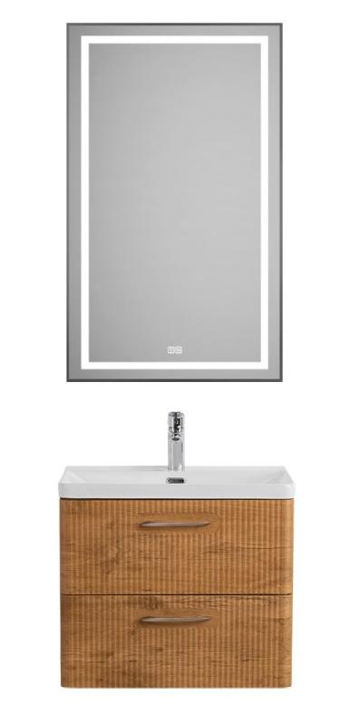 Фото Мебель для ванны BelBagno DUE 50см. (Тумба с раковиной),Rovere Nature 