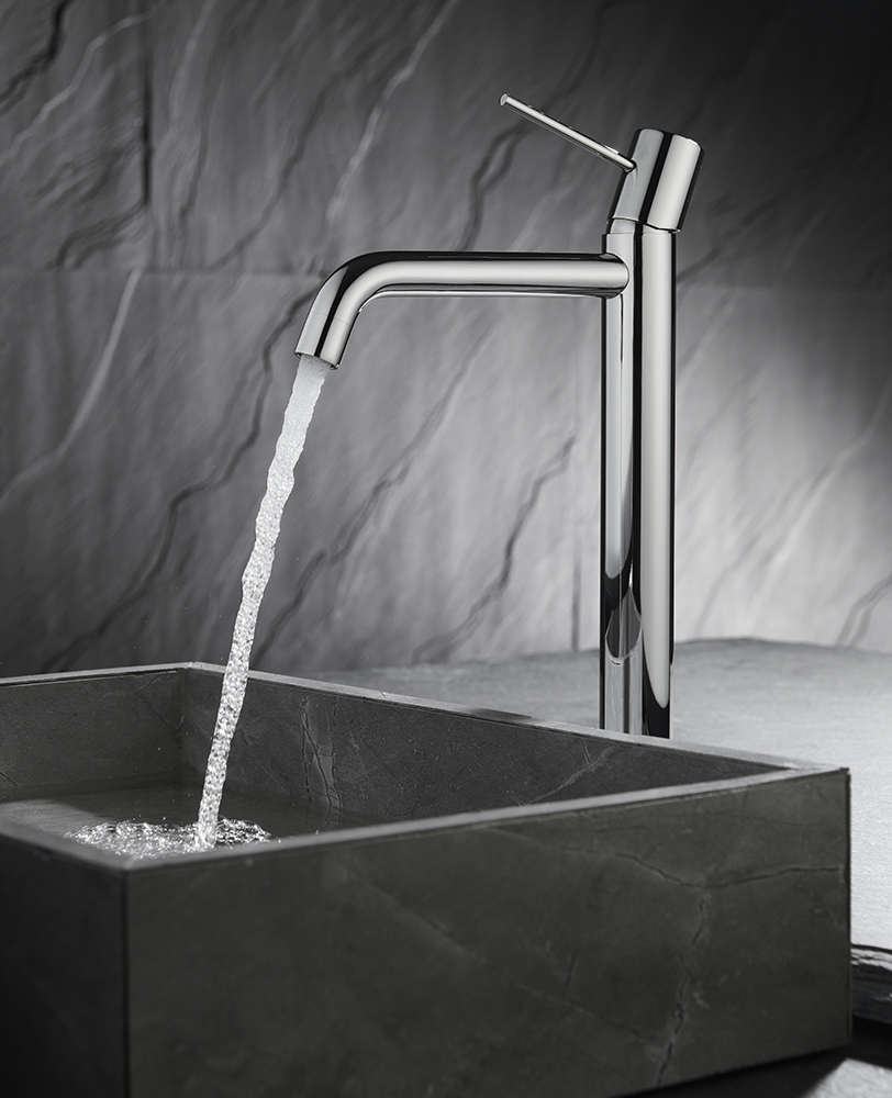 картинка Смеситель для раковины AVS Slimmer высокий, хром