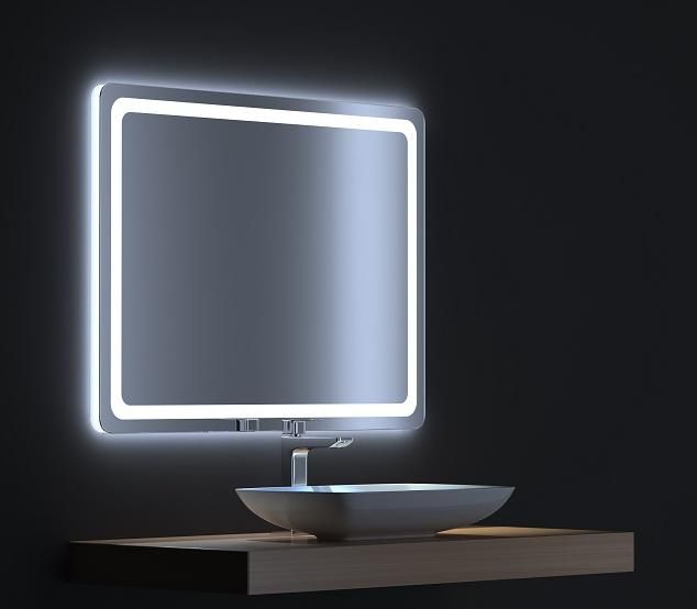 Фото Зеркало De Aqua СМАРТ с LED подсветкой 