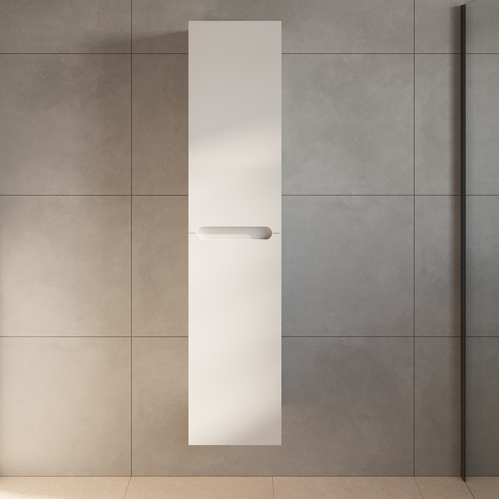 Фото Шкаф-пенал AVS Эстель 35x160 белый 