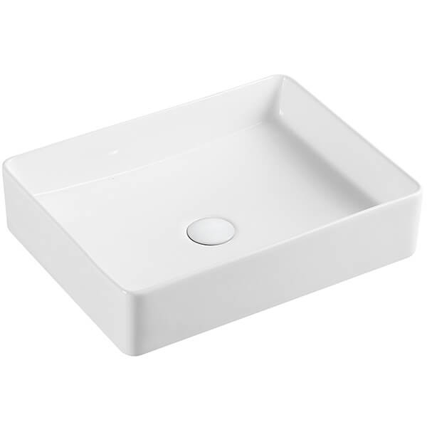 Раковина AVS Кристел 60х41 белая матовая