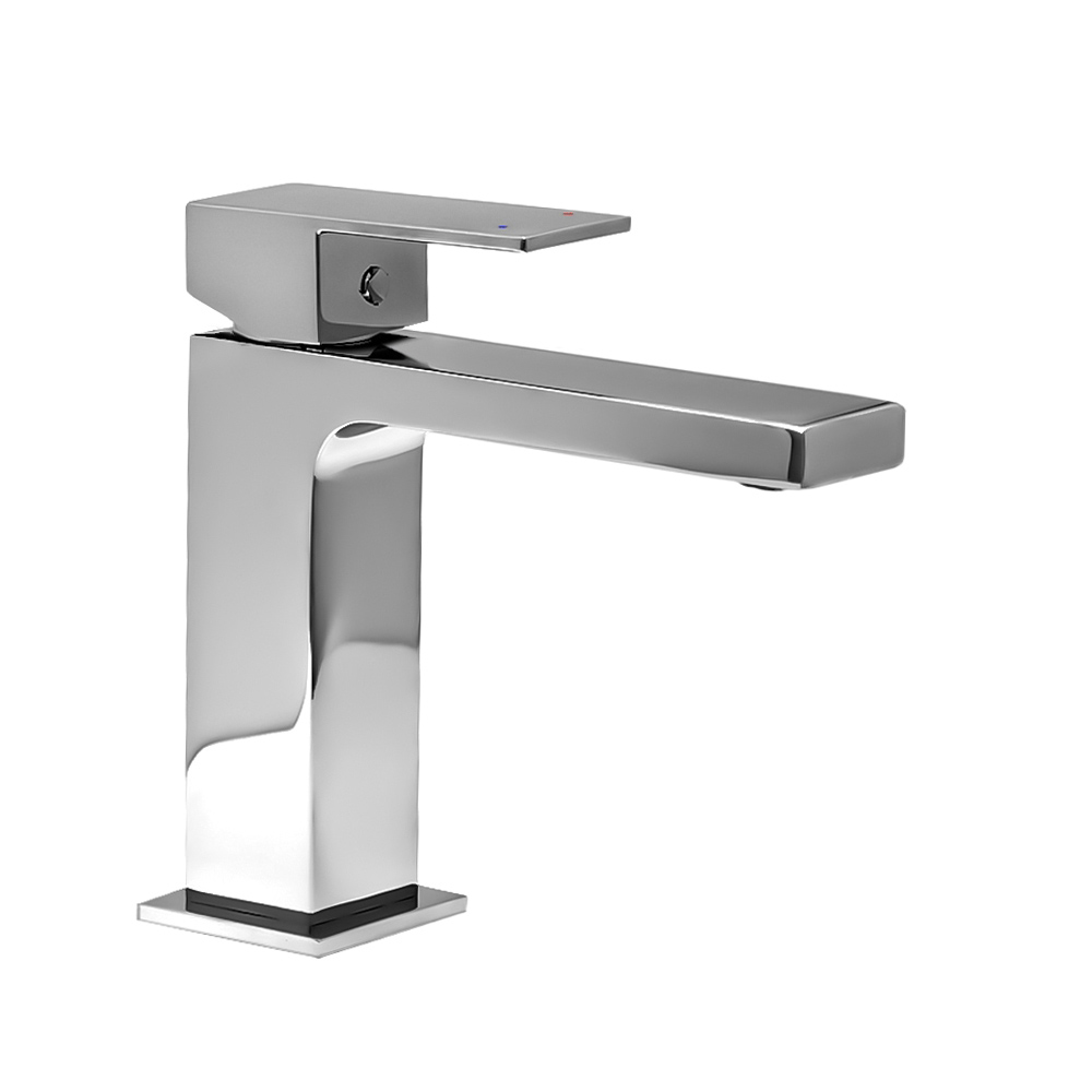 картинка Смеситель для раковины AVS Cube хром