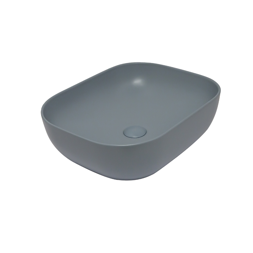 Раковина AVS Клара 51x40 голубая матовая