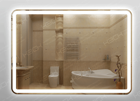 Зеркало для ванны KЗСК CLEARVISION CL348ск с LED подсветкой 100x70