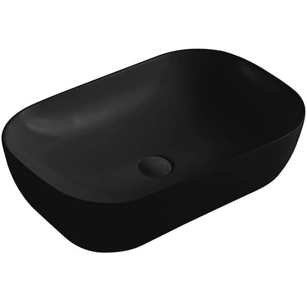 Раковина AVS Камилла 61x40 черная матовая