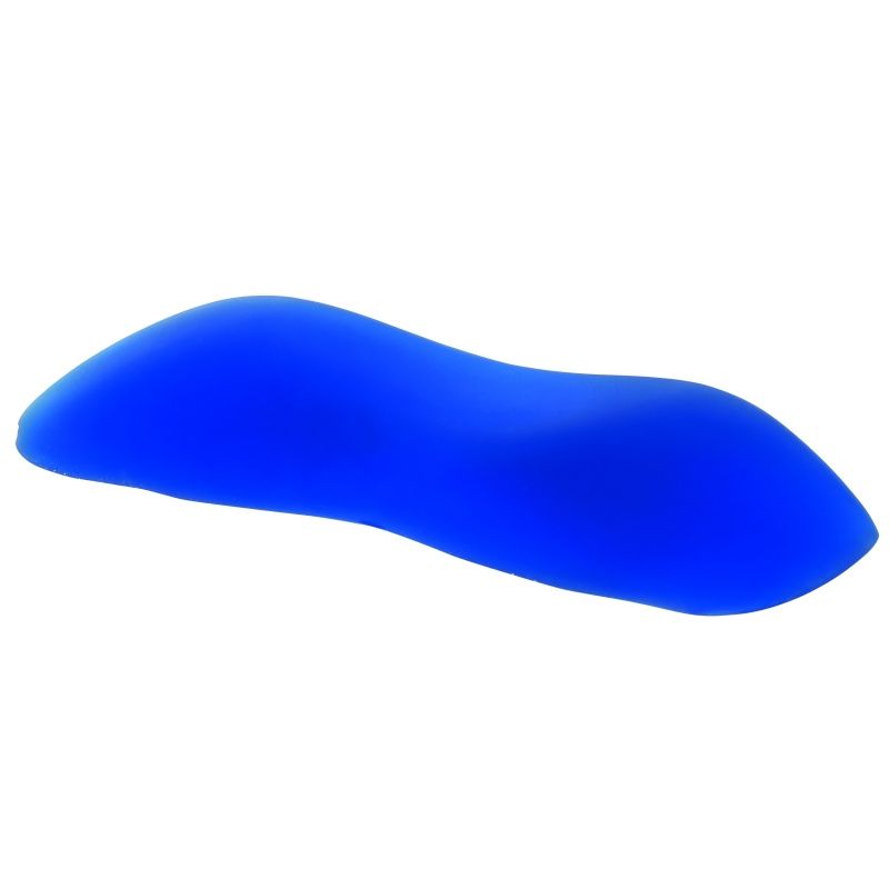 Подголовник для ванны гелевый VANILLA синий