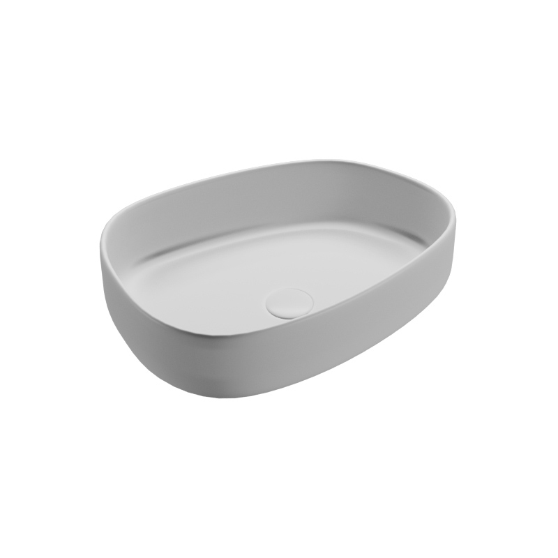 Раковина AVS Линда 55x40 белая матовая