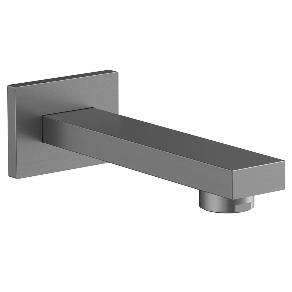 картинка Излив для ванны AVS Cube оружейная сталь