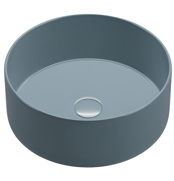 Раковина AVS Лилиан 36x36 голубая матовая