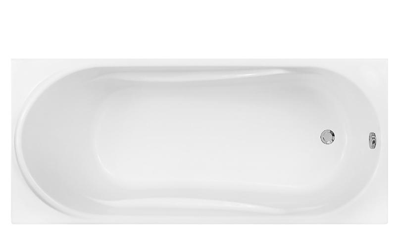 Фото Акриловая ванна AquaVel Андреас 170x75 на каркасе с фронтальной панелью