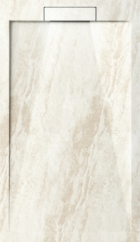 Душевой поддон ESBANO ESP-LM128DR 120x80 cm., Бежевый мрамор