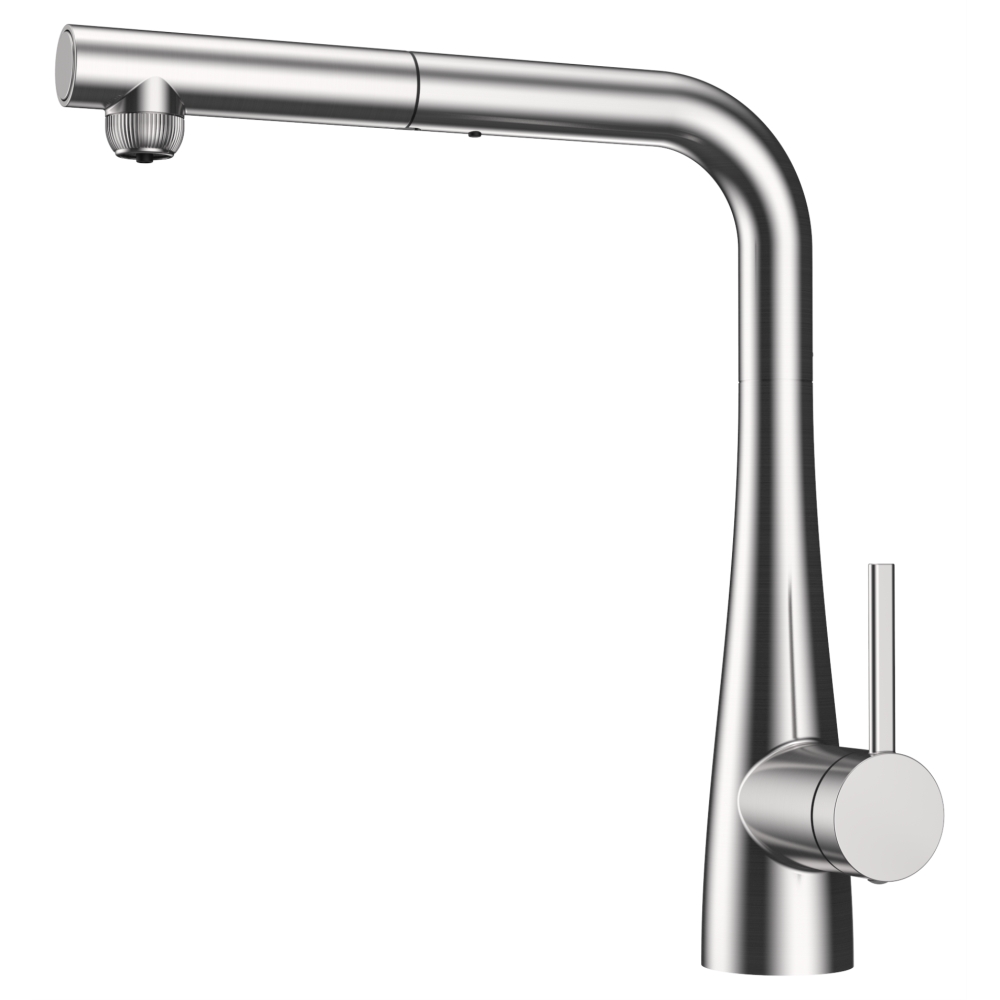 картинка Смеситель для кухни AVS LineaPure elegant матовое серебро