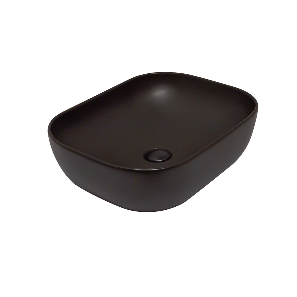 Раковина AVS Клара 51x40 черная матовая