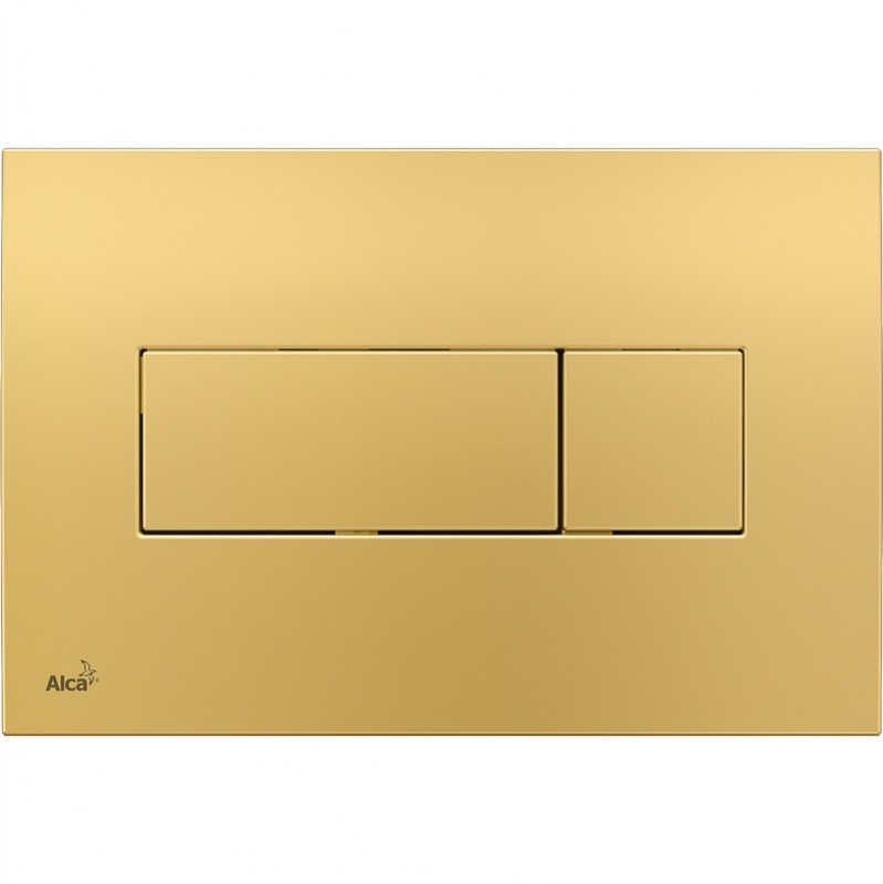 Кнопка смыва для инсталляции Alca plast M375 золото