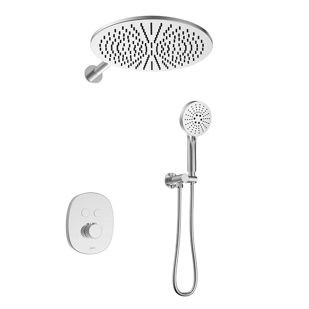 Душевая встроенная система Black&White GH-9201-C