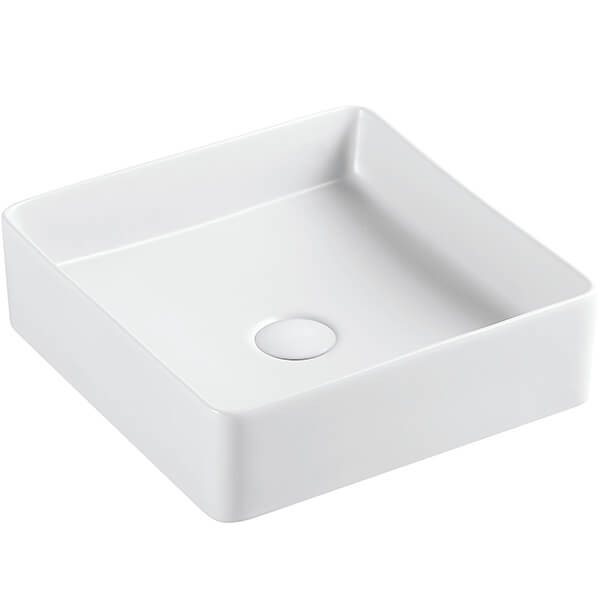 Раковина AVS Леон 40х40 белая матовая