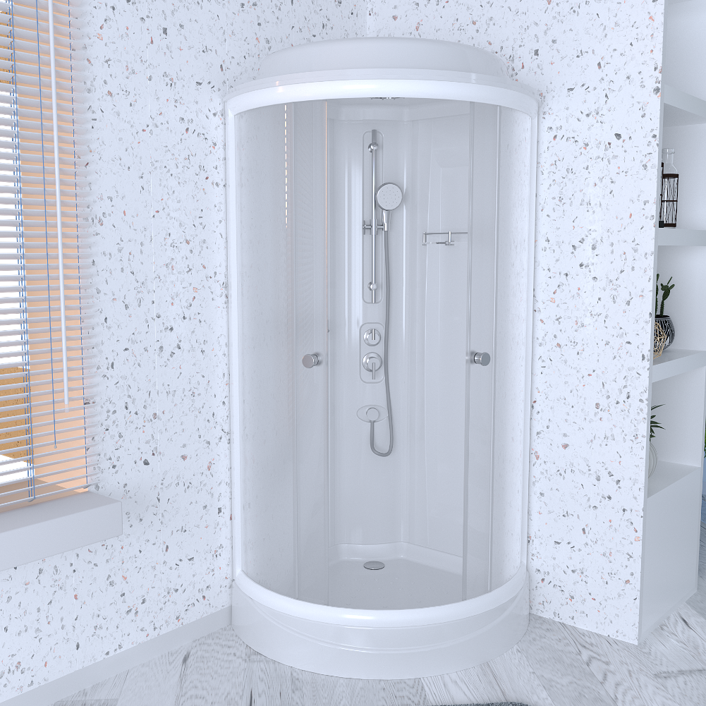 Душевая кабина Radomir Паола-2 ЛЮКС 103*103