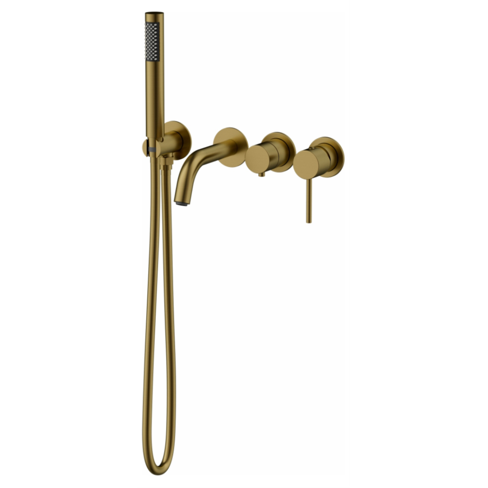 картинка Смеситель для ванны AVS Slimmer брашир золото