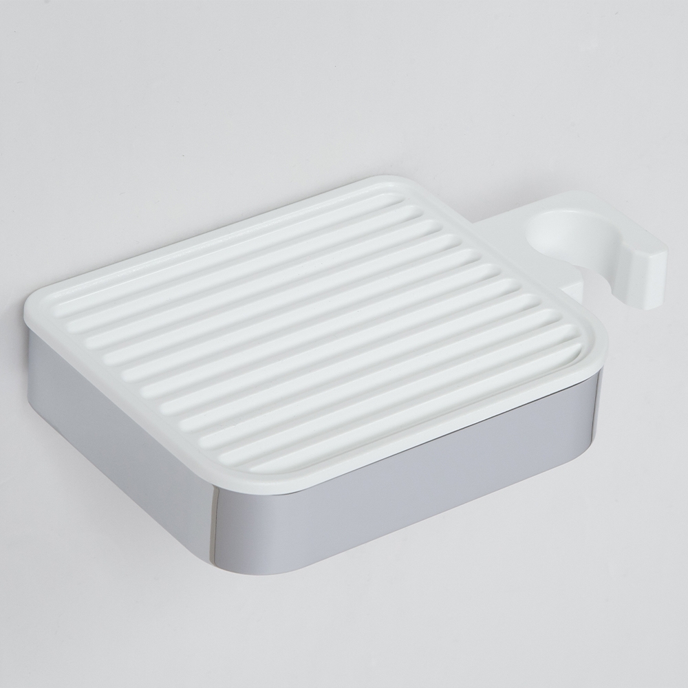 картинка Мыльница подвесная AVS Ruf с держателем для душа, хром