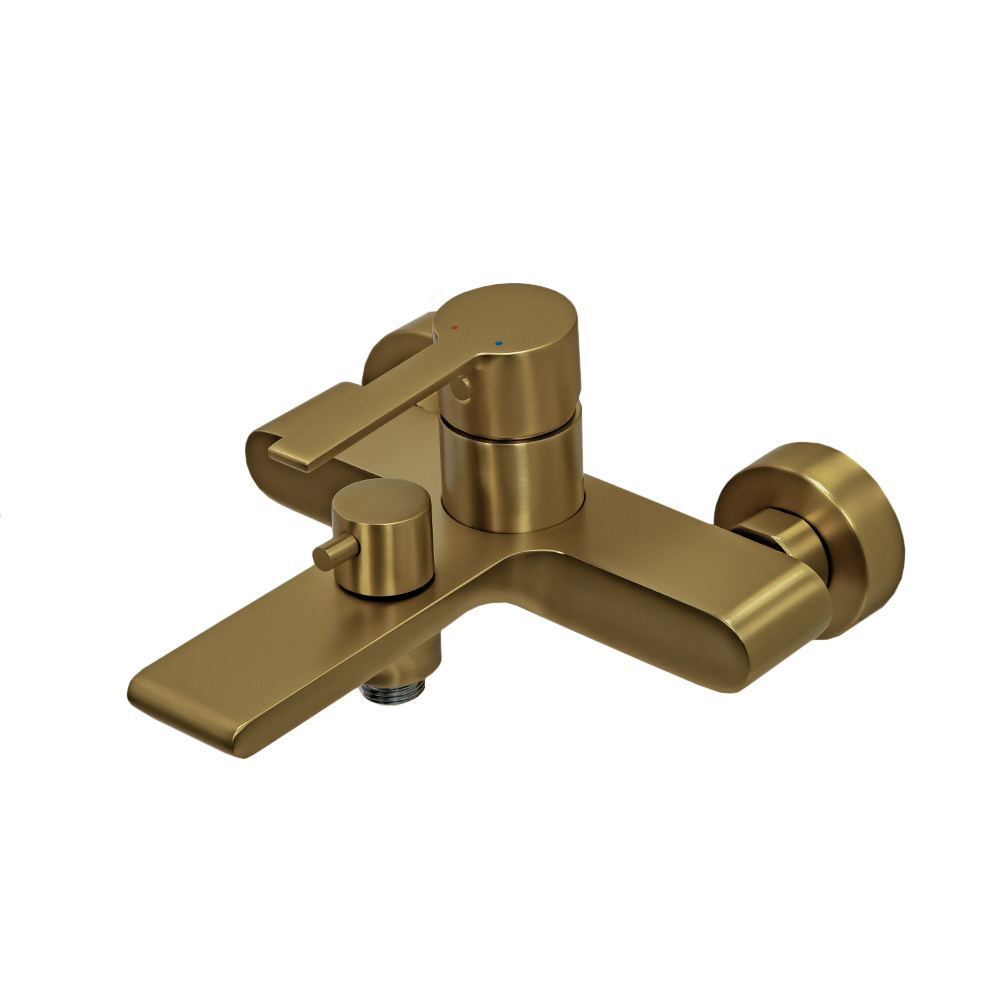 картинка Смеситель для ванны и душа AVS Elegant брашированное золото