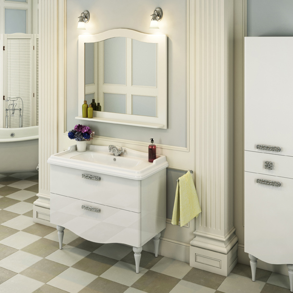 Фото Мебель для ванны Comforty Монако 100(Тумба-раковина) 