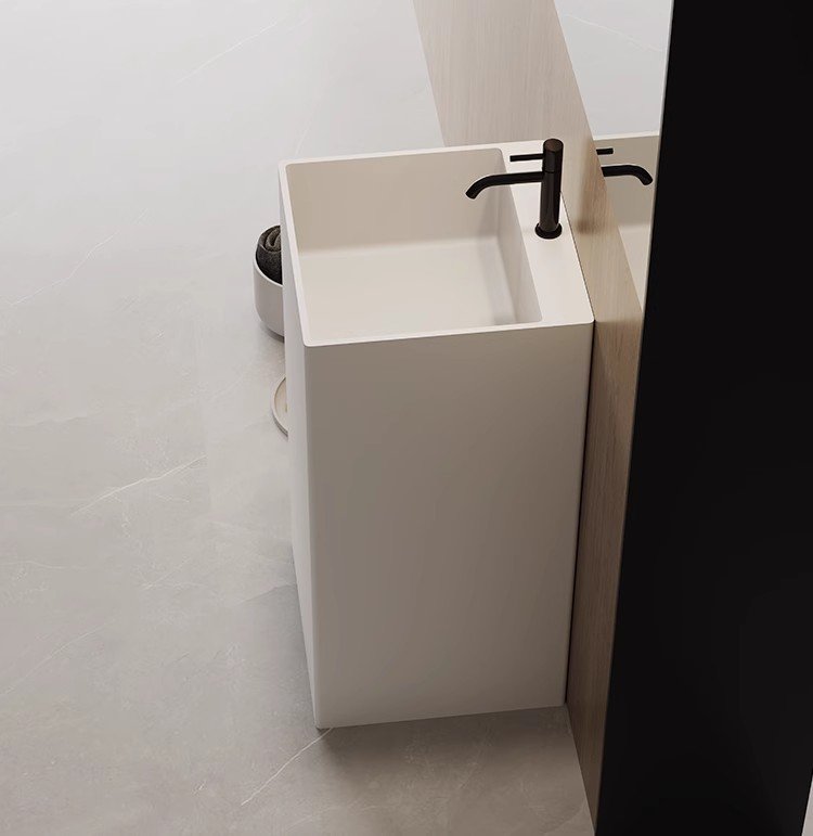 Раковина Напольная Cezares CZR-SLIDER-400/850-LV-SS 40x40см.