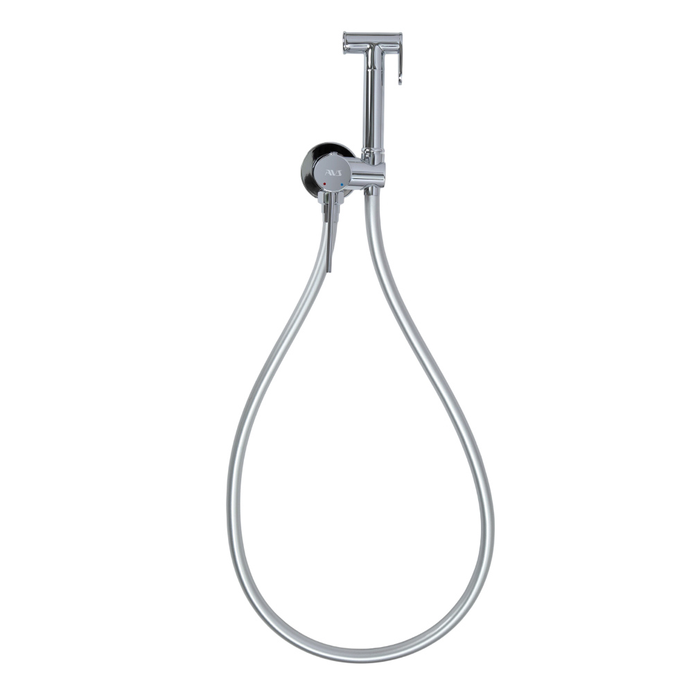 картинка Гигиенический душ со смесителем AVS Slimmer хром