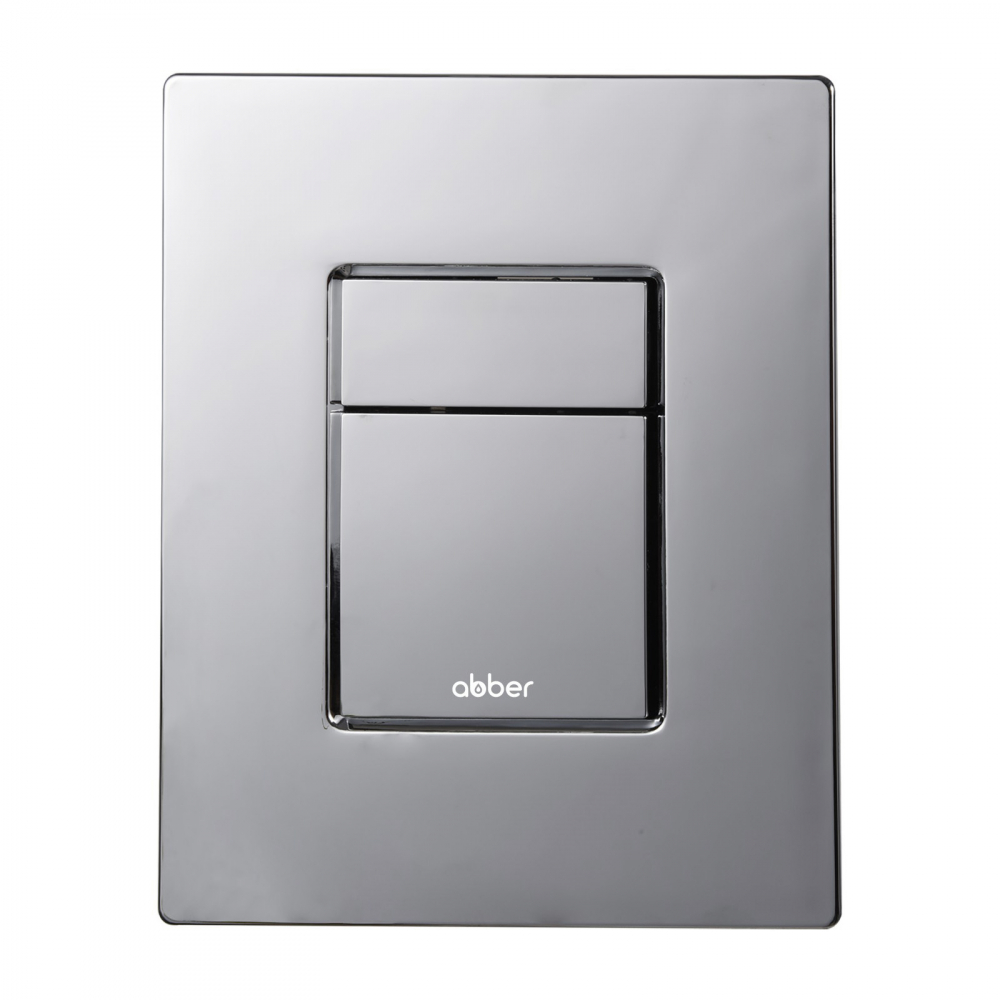 Кнопка смыва ABBER AC0123 пневматическая, хром глянцевый