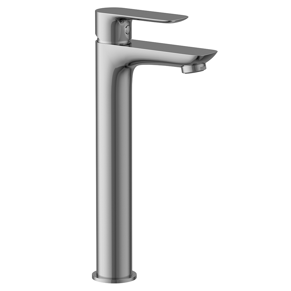 картинка Смеситель для раковины AVS Basic высокий, хром