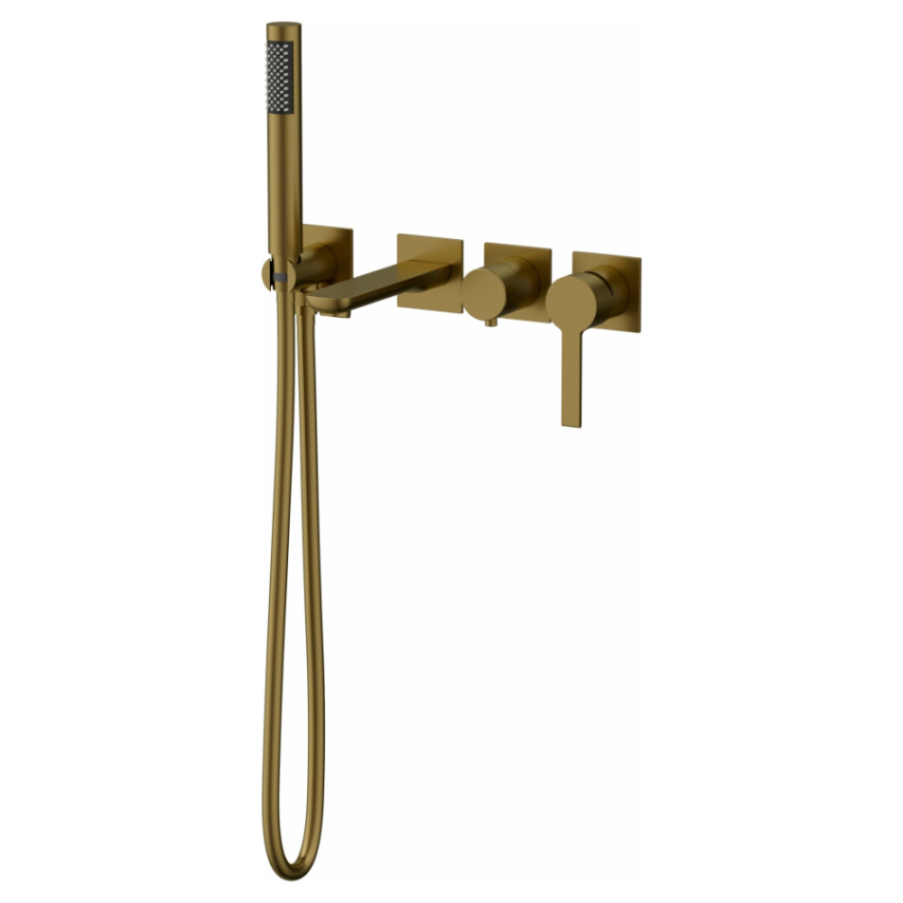 картинка Смеситель для ванны AVS Elegant брашированное золото