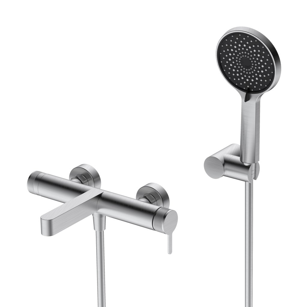 картинка Смеситель для ванны BelBagno DEL2.0-VASM-IN , сатин