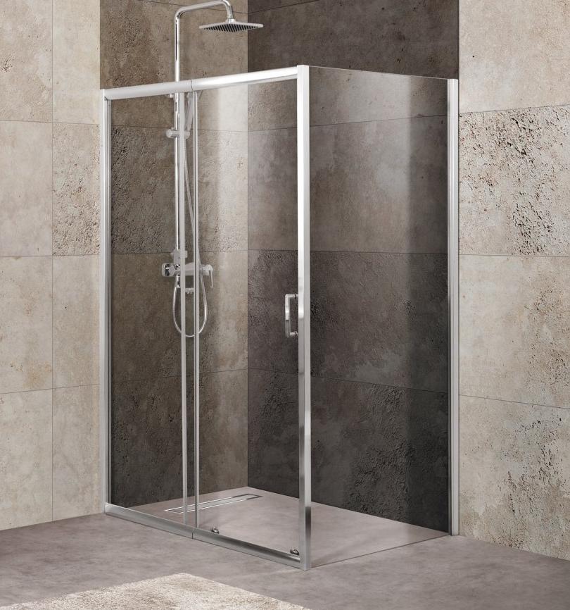 картинка Душевое ограждение BELBAGNO UNIQUE-AH-1-110/125-80-C-Cr