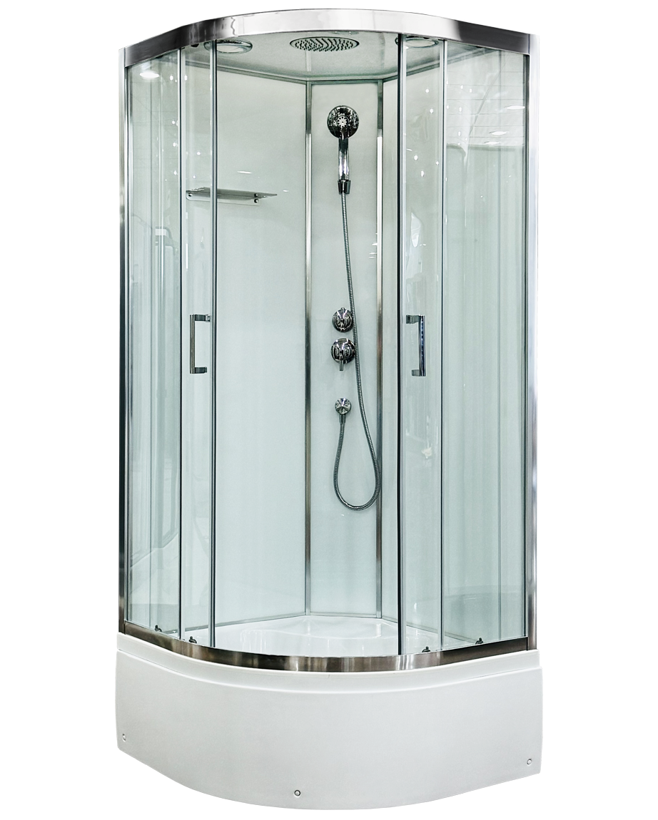 картинка Душевая кабина Royal Bath FATO RB 100CK-T-CH 100Х100Х215