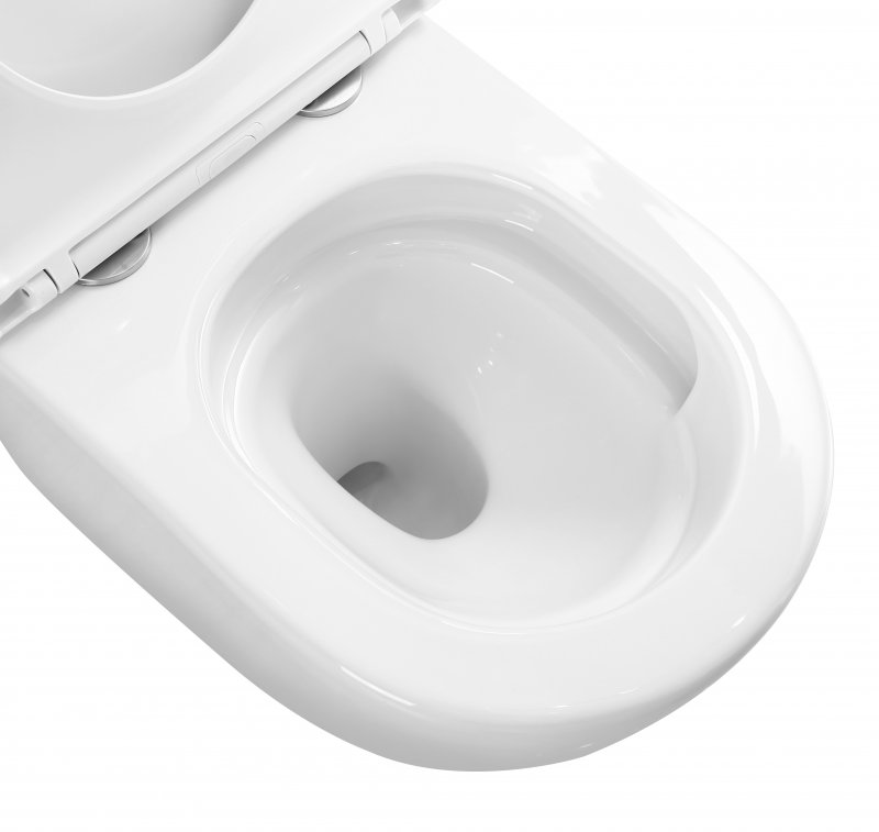 картинка Унитаз Belbagno ETNA подвесной, с крышкой