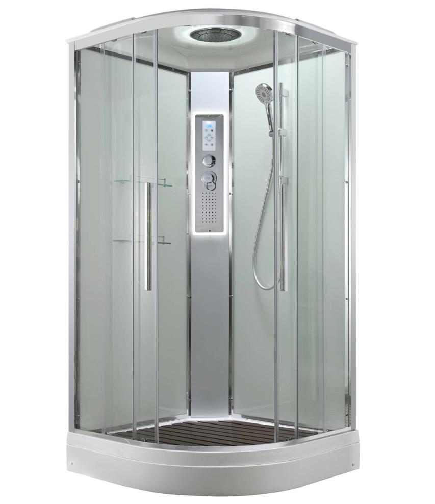 картинка Душевая кабина AvaCan EM2080LEDT 80x80 cm.