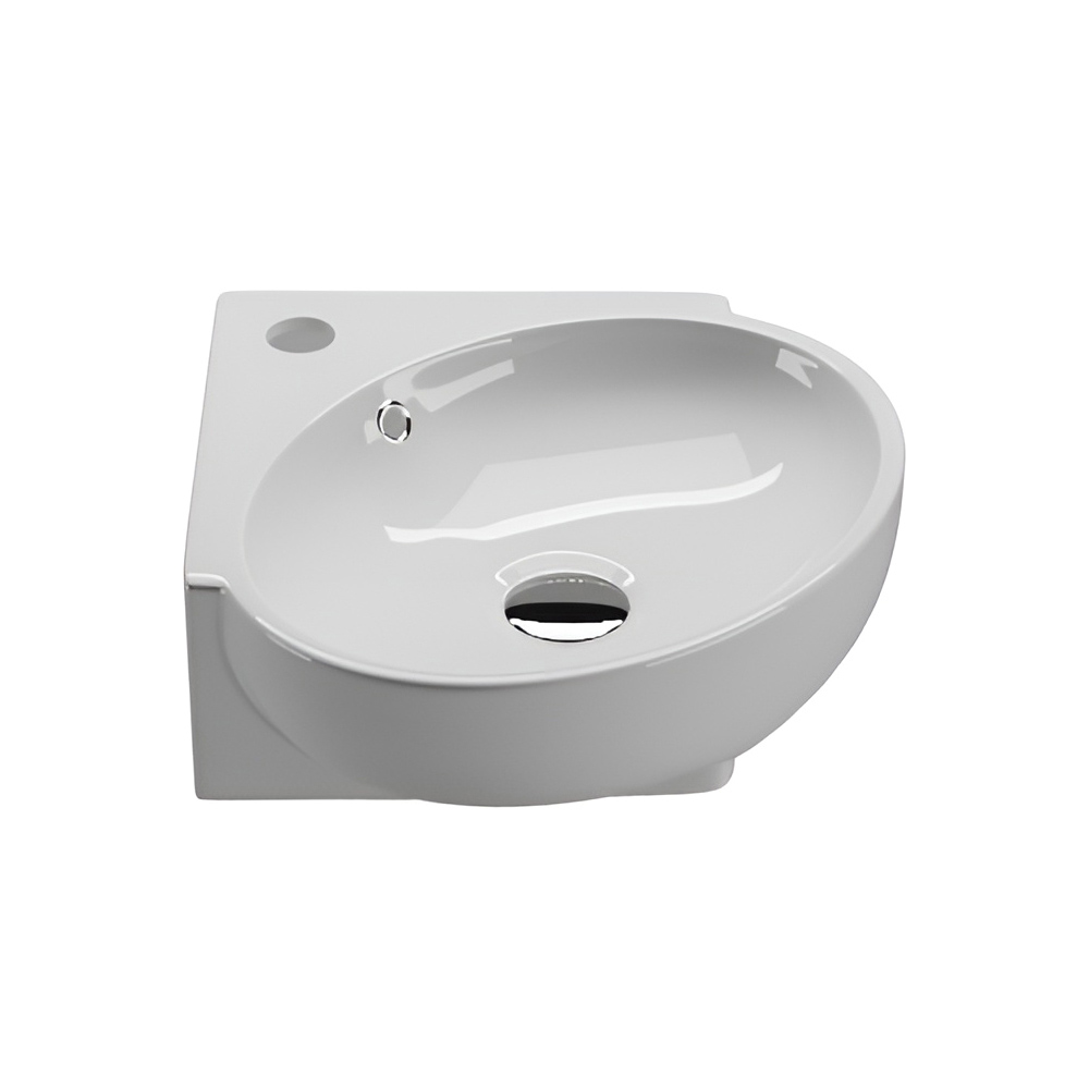 Раковина AVS Лара 39х37 белая