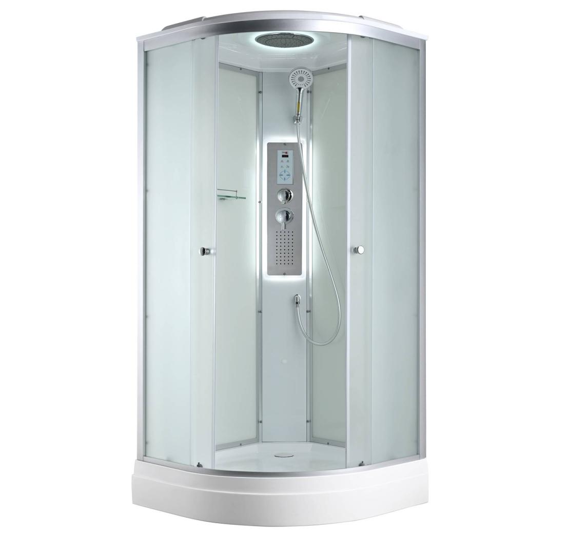 картинка Душевая кабина AvaCan C2080LED 80x80 cm.