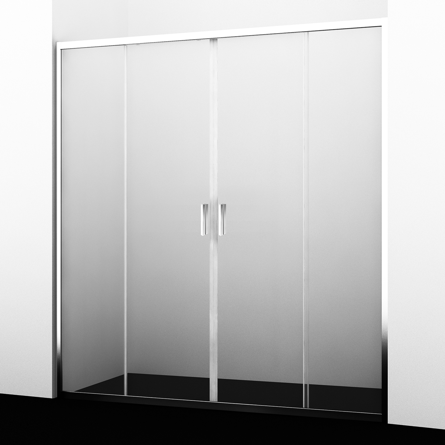 картинка Душевая дверь WasserKRAFT Lippe 45S08 1500x1900