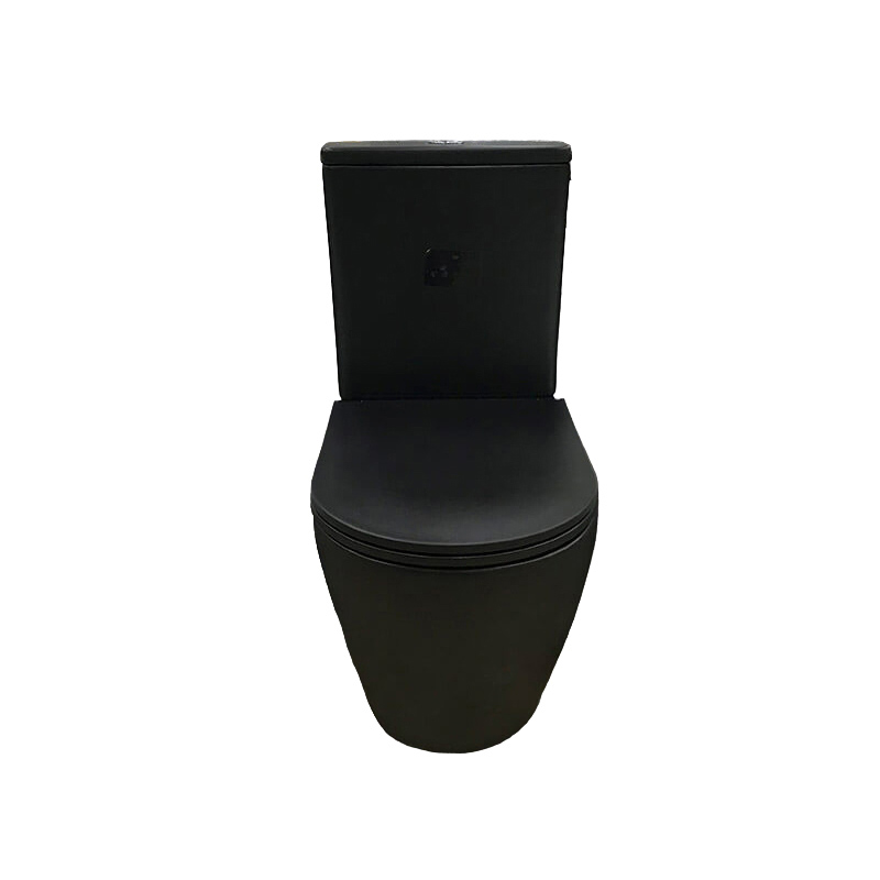 картинка Унитаз-компакт AVS Сити безободковый, черный матовый